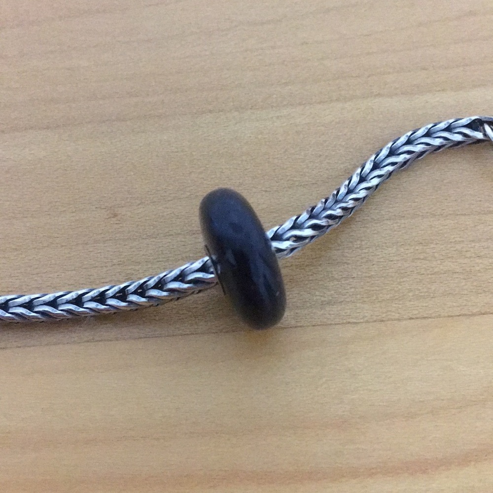 Trollbeads Blue Goldstone Bead